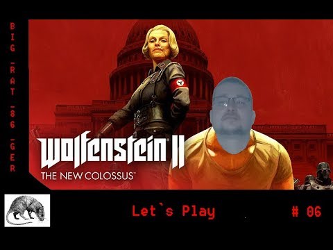 Wolfenstein II - The New Colossus [PS4] #06 Der Widerstand in New York (Let`s Play Deutsch)