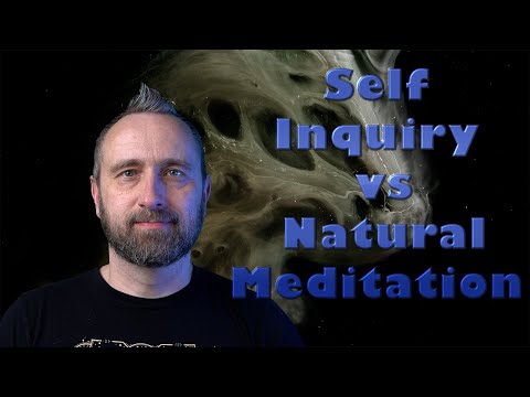 Natural Meditation vs Self-Inquiry - What's the Difference?