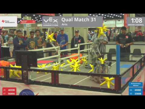 2017 VRC Arts Q31 - 4659B 5689A vs 6008Z 3388B - 28 to 17