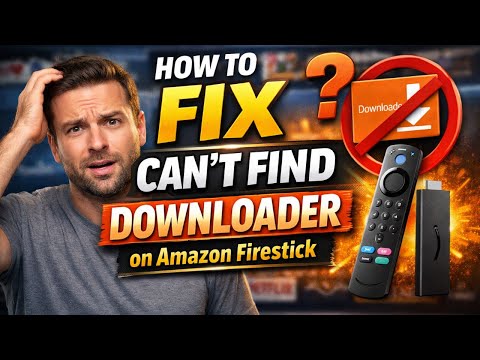How To Fix Amazon Fire TV Stick Can't Find Downloader (2026) |
