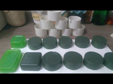 faça você mesmo suas forminhas em PVC com fundo removível para sabonetes