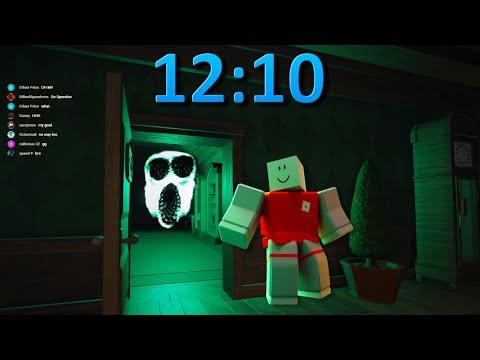 World Record Hotel- Speedrun in 12:10 | DOORS