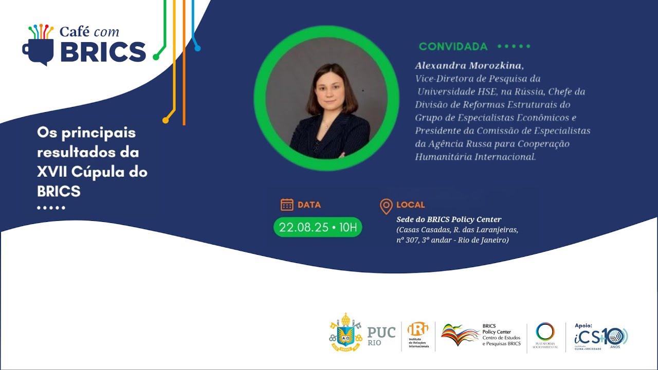 10ª Edição Café com BRICS