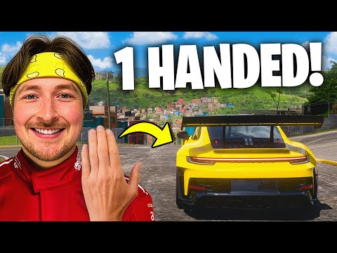 Forza, But We Can Only Play With One Hand!