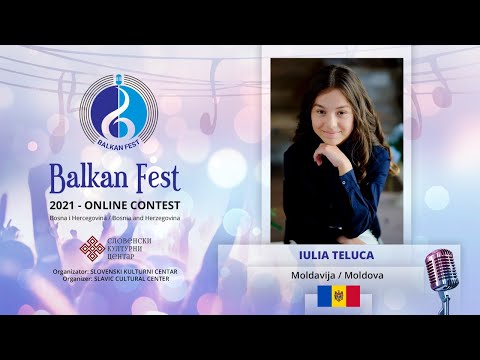 BALKAN FEST 2021 - JULIA TELEUCA - Doina dor nemarginit (NATIVE LANGUAGES 8-14)