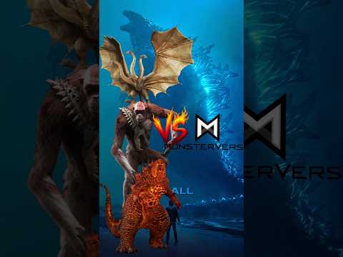 Ghidorha, scarking & Thermo Godzilla vs monstervers
