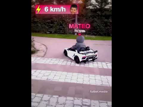 Ronaldo VS Mateo VS Georgina VS Ronaldo Jr Driving Pace.. 🥶