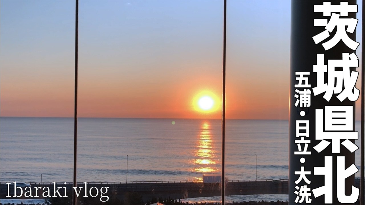 30歳になったので、茨城県で海を見る【vlog】