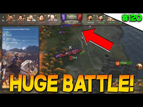 MASSIVE 2500+ MAN BATTLE! (Longest Playthrough #120) - Mount & Blade II: Bannerlord