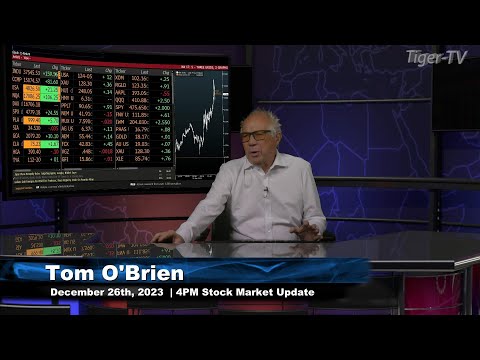 December 26th, 4PM ET Market Update on TFNN - 2023
