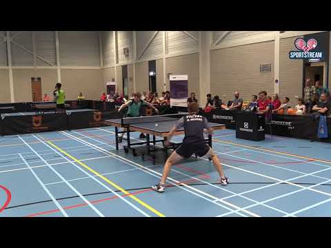 Top 20 Middelstum - kwartfinale: Barry Berben - Noah Becourt
