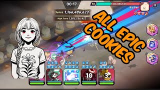Easy and Effective Team | ALL EPIC Cookies | Big Bao Brawl | Cookie Run Kingdom