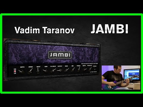 Vadim Taranov Jambi - Free purple amp sim VST plugin for modern rock and metal!