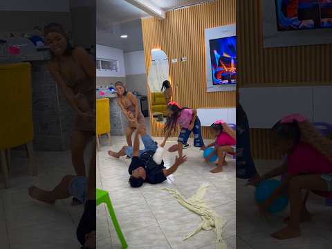 Miren lo que hago con papá