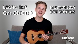 How to Play a Gm (G Minor) Chord on #Ukulele