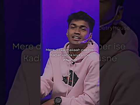 Kabhi dil hi nahin karta - Rajat Sood Shayari at The Sandeep Maheshwari Show