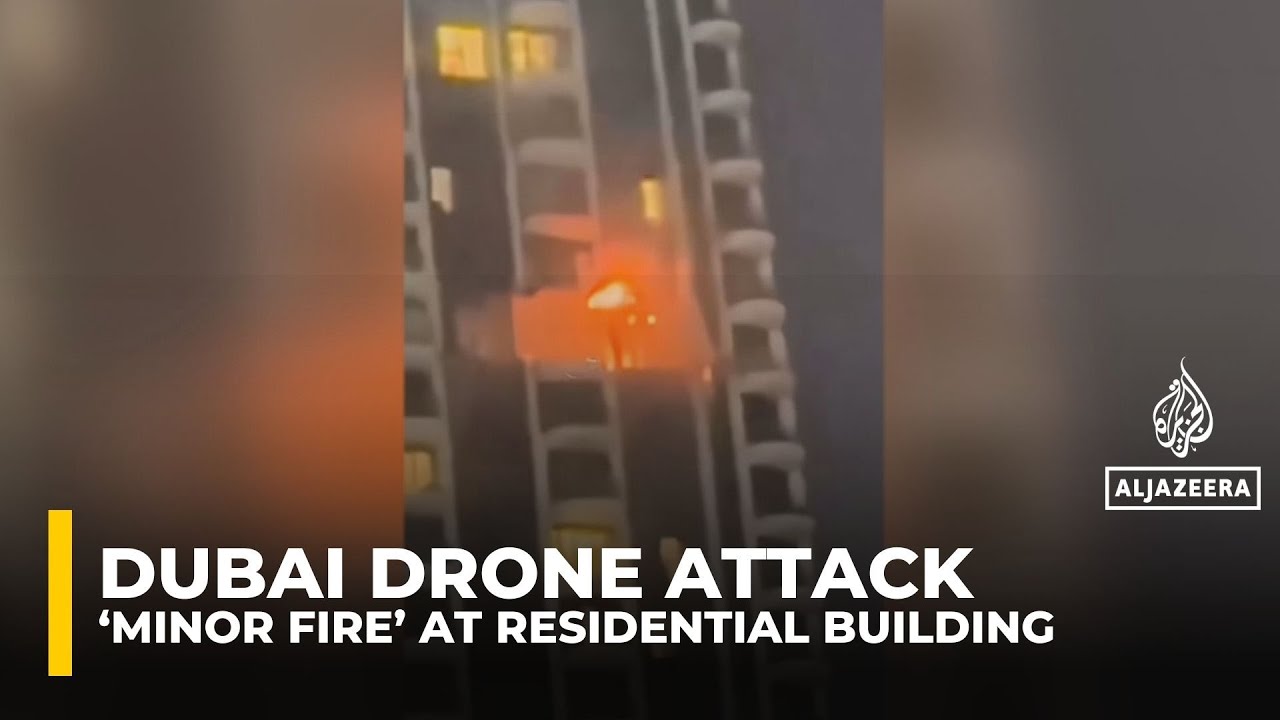 Drone sparks ‘minor fire’ at Dubai residential building