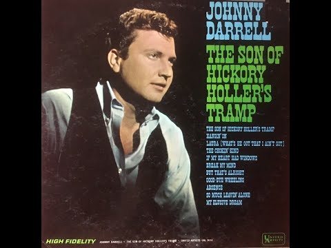 Johnny Darrell "The Son of Hickory Holler's Tramp" complete mono vinyl Lp
