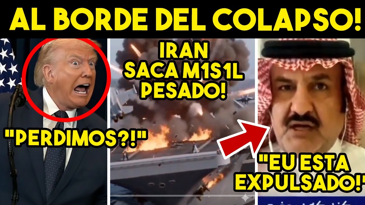 INSOLITO! IRAN HUNDE EN MINUTOS A TRUMP. FRACASA PLAN EU, SON EXPULSADOS. BRICS GANA