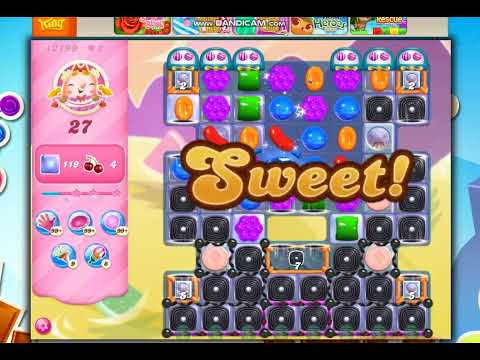 Candy Crush Saga Level 12199 - 34 Moves NO BOOSTERS