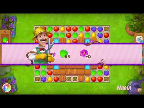 Gardenscapes Level 70. No Boosters used