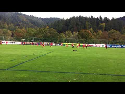 Freiburger Zonenspiel mit schnellem Umschalten