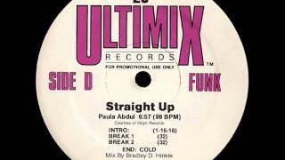 Paula Abdul - Straight Up (Ultimix) (Mix By Bradley D. Hinkle) (Audio Only) (HQ)