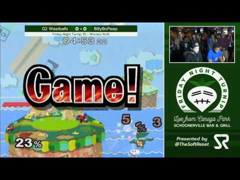 FNT 35 - BillyBoPeep (Fox) vs Westballz (Falco) - SSBM Winners Round 3