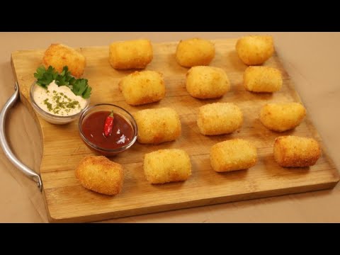 how to make creamy potato croquettes :; classic potato croquettes !