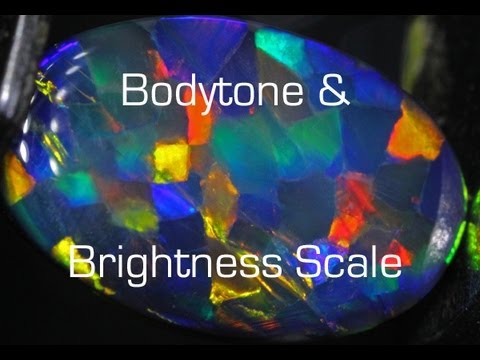Opal bodytone and brightness grading system explained