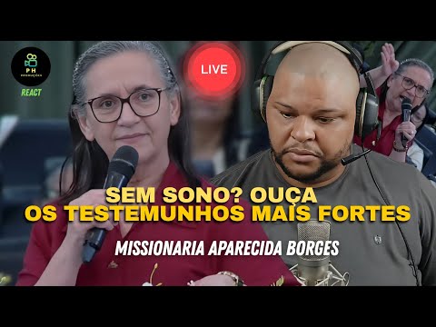 ✅SEM SONO ? OUÇA OS  TESTEMUNHOS MAIS FORTES DA MISSIONÁRIA APARECIDA BORGES✔️​