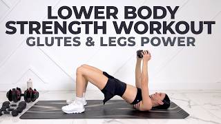 20-Minute Postpartum Leg & Glute Workout (Safe + Effective)