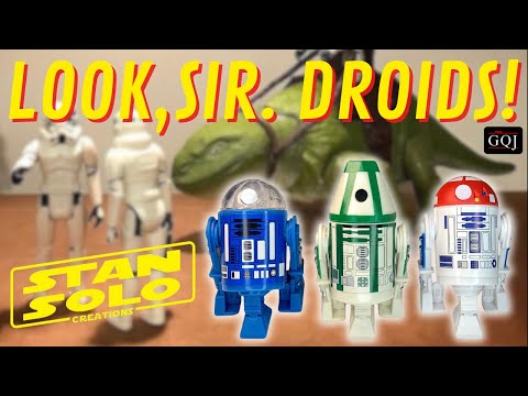 Look Sir, Droids! NEW Stan Solo STAR WARS Death Star & Tatooine Figures