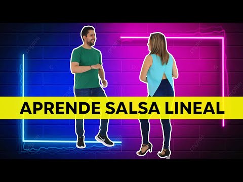 APRENDE A BAILAR SALSA LINEAL | Desde Cero 💃✅