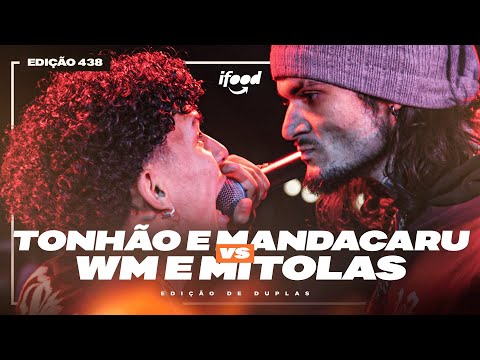 TONHÃO (CE) E MANDACARU (CE) X WM E MITOLAS | SEGUNDA FASE | BDA 438 (EDIÇÃO DE DUPLAS)