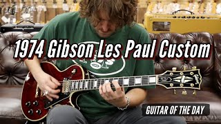 Video thumbnail for 1974 Gibson Les Paul Custom Wine Red | Guitar of the Day by Normans Rare Guitars