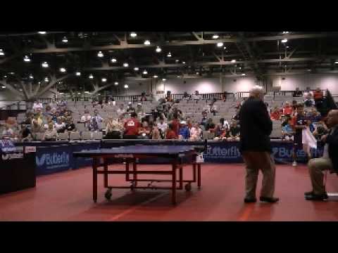 US Open 2009 Table Tennis - Chen Weing Vs Wang Zhen Umpires
