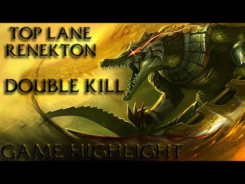 RENEKTON SAVES THE DAY - League of Legends (Game Highlight)