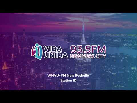 WNVU-FM 93.5: Vida Unida 93.5 New York City - New Rochelle, NY - Station ID - 9/04/2024