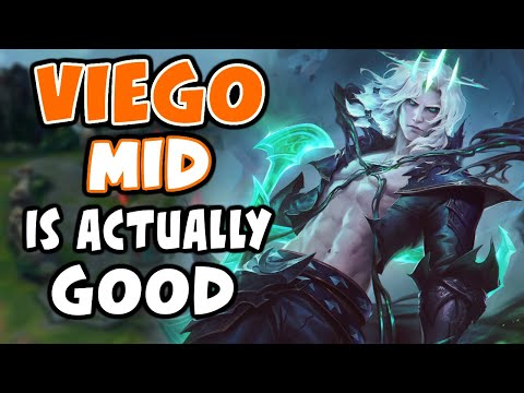 Viego is actually good at solo lanes by out sustaining his opponent | Viego Mid - League of Legends