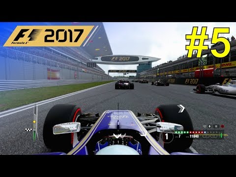 F1 2017 - Giovinazzi Career Mode #5: Chinese Grand Prix - 50% Race