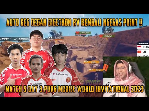 10 Kills!! Seru Parah Reaksi Streamer Di Buat Deg Degan Melihat BTR RV Boost Poin | PMWI 2023