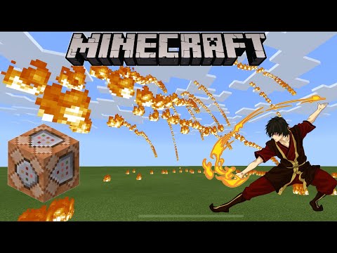 MCraft Creations - How To Get Firebending Powers in Minecraft (Command Block Tutorial)