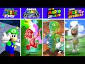 Evolution Of Luigi Invincible In Super Mario Games 3D Graphics 2004 2024