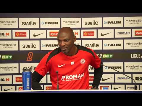 Press conference: the coach before Canet RFC vs MHSC