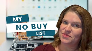 What I&#39;m Not Buying This Year | No Buy Year Debt Free Family