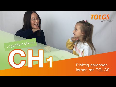 Speech therapy exercise for children – sound production CH1