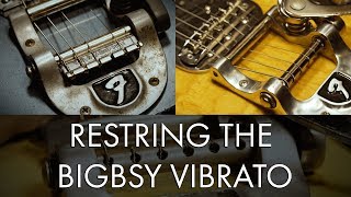Video thumbnail for How To Change Strings On A Bigsby Vibrato | Tone Lab by JayLeonardJ