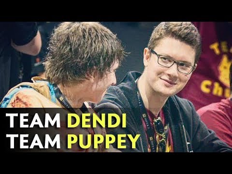 Team DENDI vs Team PUPPEY — best NaVi friends in party MMR
