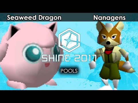 Shine 2017: Seaweed Dragon (Jigglypuff) V Nanagens (Fox) - Smash 64 | Pools